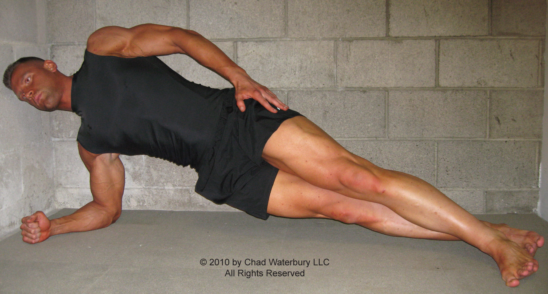 Side plank hold online right